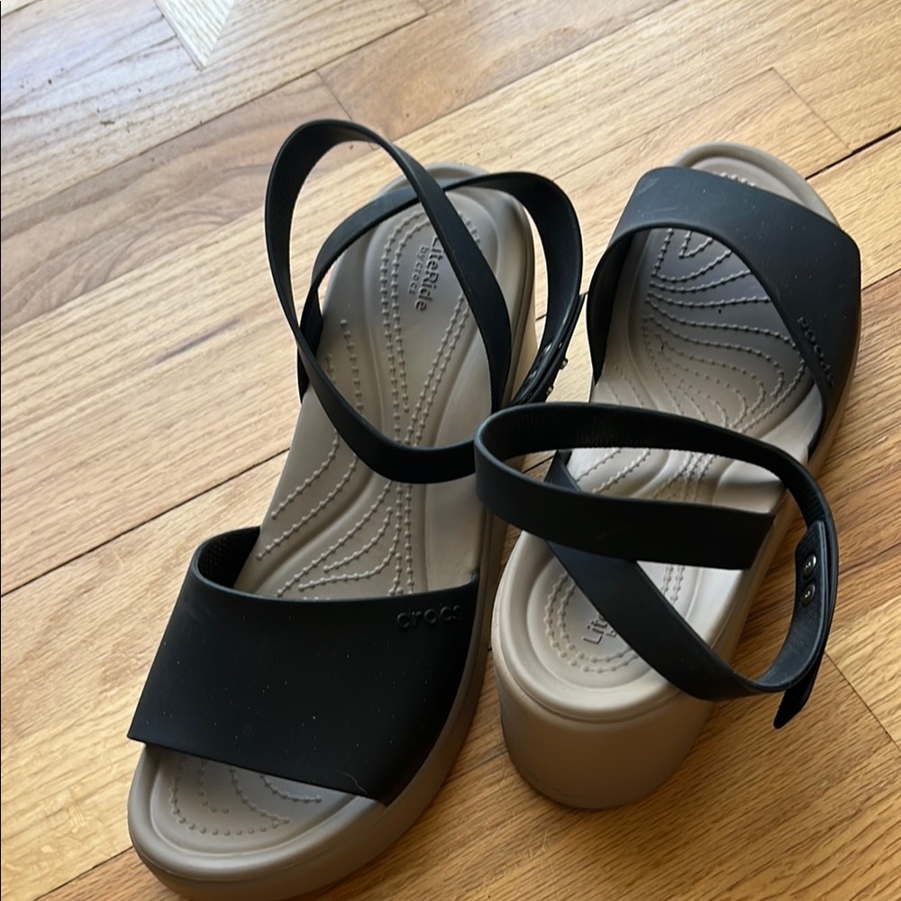 Crocs Women's Black Sandals